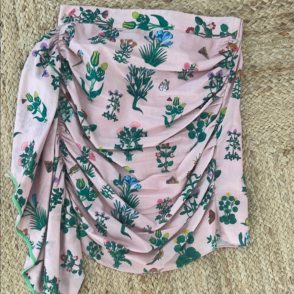 Rhode Floral Pink Skirt